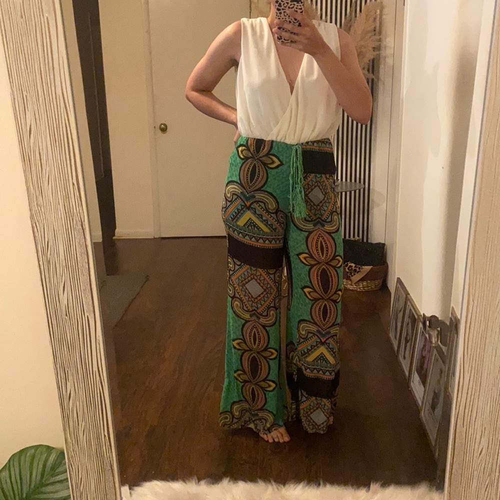 Tribal print jumpsuit